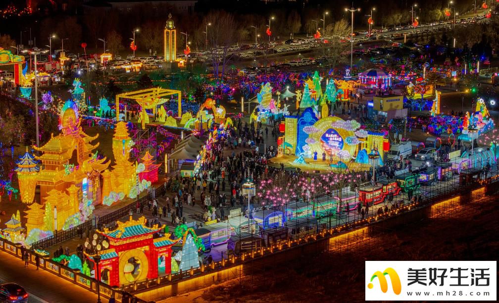 内蒙古科尔沁右翼前旗：年终岁尾看花灯(图3)