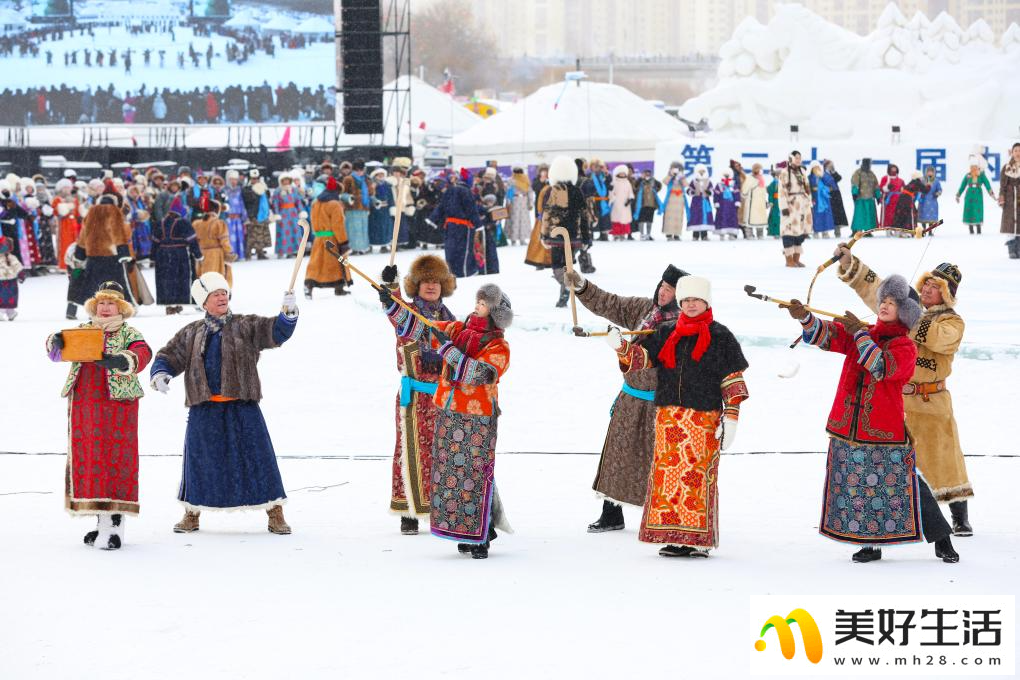 第二十一届内蒙古自治区冰雪那达慕开幕式彩排尽显“民族风”(图5)